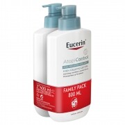 EUCERIN AtopiControl testápoló DUOPACK 400+400 ml