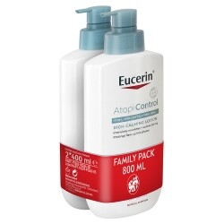 EUCERIN AtopiControl testápoló DUOPACK 400+400 ml