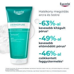 EUCERIN DermoPure Clinical Purifying Cleanser - Tisztító gél 200 ml