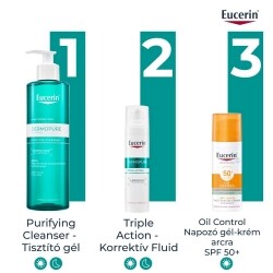 EUCERIN DermoPure Clinical Purifying Cleanser - Tisztító gél 400 ml