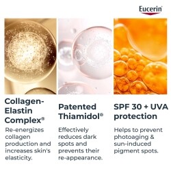 EUCERIN Hyaluron-Filler+Elasticity Bőrtömörséget Regeneráló Nappali Arckrém Rose SPF30 öko-utántöltő 50 ml