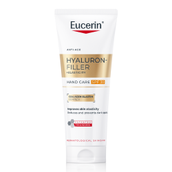 EUCERIN Hyaluron-Filler+Elasticity Pigmentfolt halványító & bőrfiatalító kézkrém SPF30 (75 ml)