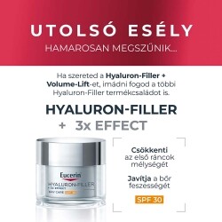 EUCERIN Hyaluron-Filler+Volume-Lift Szemránckrém 15 ml
