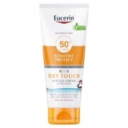 EUCERIN Sun Kids Sensitive Protect Dry Touch gyermek napozó gél-krém SPF50+ (200 ml)