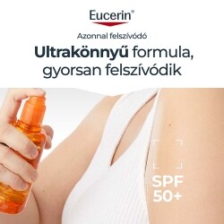 EUCERIN Sun Oil Control Dry Touch Színtelen Napozó Spray SPF50 (200 ml)