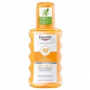 EUCERIN Sun Oil Control Dry Touch Színtelen Napozó Spray SPF50 (200 ml)