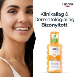 EUCERIN Sun Oil Control Dry Touch Színtelen Napozó Spray SPF50 (200 ml)